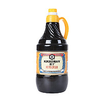 万字酱油调味品(龟甲万)鲜醇特级 天然酿造1.8L/瓶生抽酱油调料