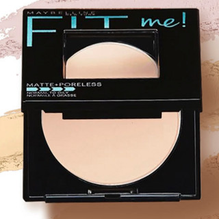 MAYBELLINE 美宝莲 FIT ME系列 定制柔雾粉饼 #110自然偏白 8.5g