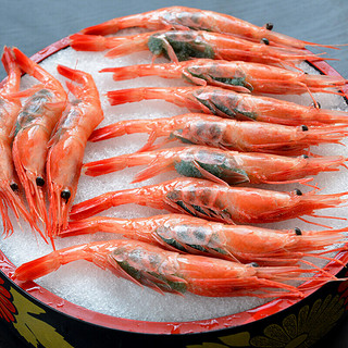 浓鲜时光 甜虾刺身 40-60只 1kg