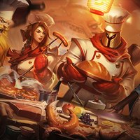 LEAGUE OF LEGENDS 英雄联盟 英雄皮肤 烧烤女神 蕾欧娜