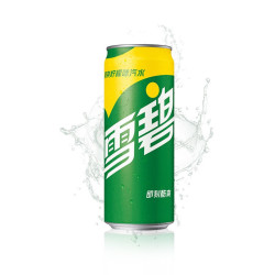 Sprite 雪碧 柠檬味 汽水 碳酸饮料 330ml*24罐 摩登罐 整箱装 可口可乐出品 新老包装随机发货