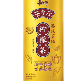 康师傅 茶参厅 柠檬茶 柠檬味 310ml*24瓶