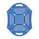 京东PLUS会员：hommy 佳佰 可折叠沥水篮 蓝色方形 47*36.5cm