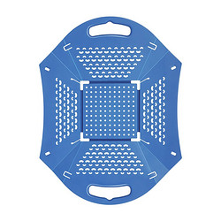 hommy 佳佰 可折叠沥水篮 蓝色方形 47*36.5cm