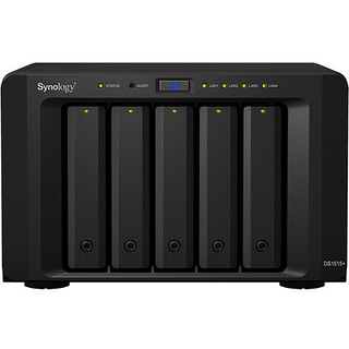 Synology 群晖 DS1515+ 5盘位NAS（Atom C2538、2GB）