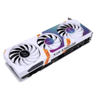 七彩虹（Colorful）iGame GeForce RTX 3070 Ultra W OC 8G 1725-1770Mhz 赛博朋克2077游戏光追电脑白色显卡