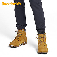 Timberland添柏岚踢不烂黄靴同款男鞋 透气户外高帮鞋靴 37578M/小麦色 40