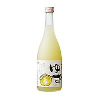 梅乃宿柚子酒720ml 日本原装进口 女士果酒梅酒梅子酒青梅酒甜酒