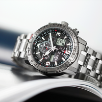 CITIZEN 西铁城 男士光动能多局电波腕表 JY8100-80E