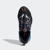 阿迪达斯官网 adidas 三叶草 OZWEEGO 男子经典运动鞋FW4272 1号黑色/荣蓝/荣蓝/银金属/闪光红 41(255mm)
