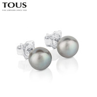TOUS/桃丝熊明星同款925银珍珠耳环4对优雅耳环情侣礼物