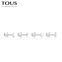TOUS/桃丝熊COOL JOY耳钉 四只售卖百搭925银耳饰女