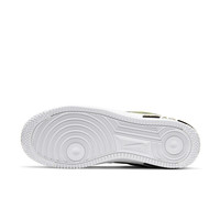 Nike耐克官方NIKE AIR FORCE 1 REACT LX 3M男子运动鞋新款CT3316-003 煤黑/黑/荧光黄/哈瓦那红/白色 41