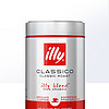 88VIP：illy 意利 中度烘焙纯黑苦咖啡粉250g手冲意式浓缩非速溶