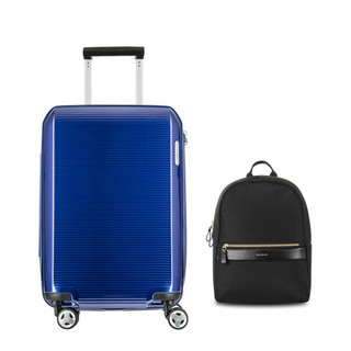 新秀丽（Samsonite）行李箱背包旅行套装AZ9*21001&TS5*09003组合套装SN-HJK839-T2 蓝色