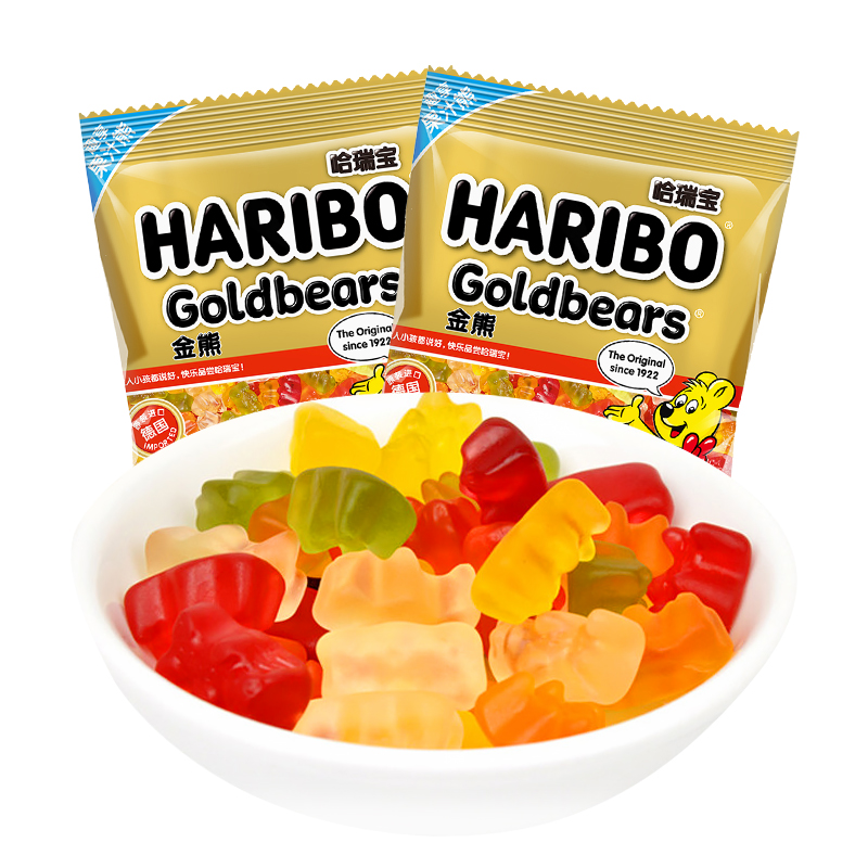 HARIBO 哈瑞宝 金熊橡皮糖 水果味