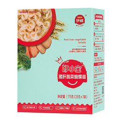 Eastwes 伊威 咿小宝系列 蝴蝶面 猪肝蔬菜味 175g