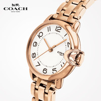 COACH/蔻驰ARDEN系列数字表盘钢带手表女表简约时尚小C耳 14503603