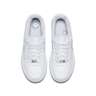 NIKE 耐克 AIR系列 AIR FORCE 1(GS) 儿童休闲运动鞋 314192-117 白色 36码