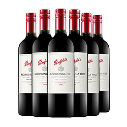 Penfolds 奔富 红酒寇兰山整箱6支装干红葡萄酒澳洲原瓶原装进口 1件装