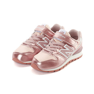 New Balance 996系列 女子中大童闪亮粉运动鞋 37.5 粉色