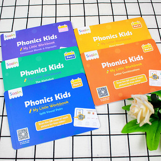 《Phonics Kids 莎林自然拼读》（礼盒装、套装共5册）