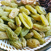 TREFOIL FRUIT 三叶果 绿宝石葡萄干2500g新疆特产吐鲁番干果新货零食1000g