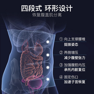 十月皇后产后收腹带产妇塑身束腹带顺产剖腹产专用纱布修复束缚带（XL、粉色升级交叉款+抗菌（天然桑蚕丝)亲肤润肌）