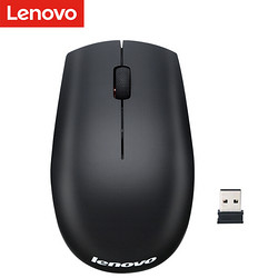 联想（Lenovo）N500 无线鼠标 家用商务办公笔记本台式机商务 通用便携鼠标 黑色