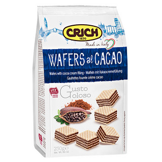 CRICH 可意奇 可可奶油 威化饼干 巧克力味 250g