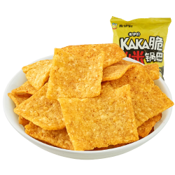 来伊份 小米锅巴 香辣味78g（百种零食 任选10件）