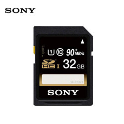 索尼(SONY)32G存储卡 SF-32UY3 SDHC UHS-I 内存卡/SD卡 90MB/S读取速度