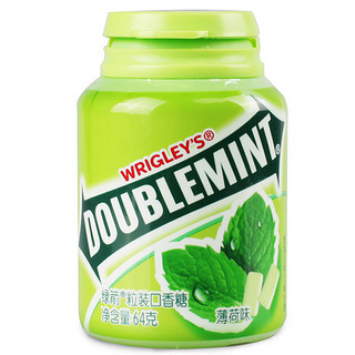 DOUBLEMINT 绿箭 口香糖 薄荷味 64g*6瓶
