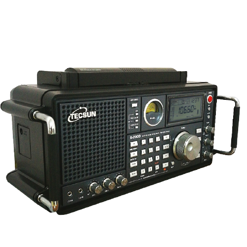 tecsun 德生 s-2000 收音机 黑色