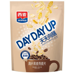 西麦 天天向膳 高纤黑燕麦片 450g