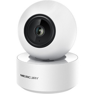 MERCURY 水星网络 MIPC252 1080P智能云台摄像头 200万像素 红外夜视 白色
