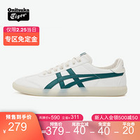 Onitsuka Tiger/鬼塚虎男女鞋 复古板鞋德训鞋TOKUTEN 1183A862-预售 白色/绿色 40.5