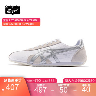 Onitsuka Tiger鬼塚虎运动休闲鞋男女鞋  RUNSPARK TH201L-0123预售 D201L-101白色 41.5