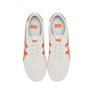 Onitsuka Tiger 鬼塚虎 TRACK TRAINER系列 中性休闲运动鞋 1183B476-100 米白橙 42