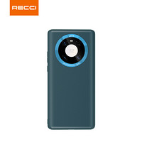 锐思Recci名爵手机保护壳适用于华为Mate40/Pro皮质手感手机壳 绿色 Mate 40