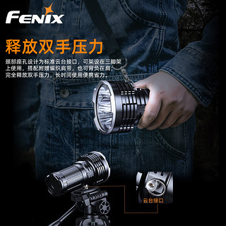 菲尼克斯（FENIX）12000流明LR50R高亮度950米远射搜索强光手电筒手电筒C口直充智能调光 官配（含ARB-L52-16000电池组合包）