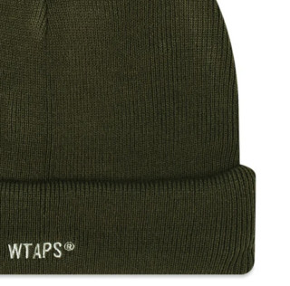 WTAPS Beanie 04 男士针织帽 军绿色