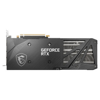 MSI 微星 GeForce RTX 3060 VENTUS 3X 12G OC 显卡 12GB 黑色