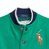 Ralph Lauren/拉夫劳伦男童 2021年春季棒球夹克RL35341 300-绿色 4