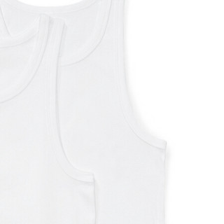 Ralph Lauren/拉夫劳伦男配 21年春经典版型两件装背心RL51156 100-白色 L