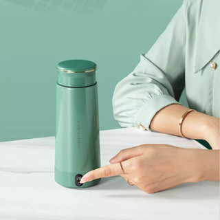 小米有品 生活元素便携电热泡茶保温杯 绿色
