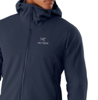 ARC'TERYX 始祖鸟 ASCENT攀登系列 Gamma Lt Hoody Men's 男子软壳连帽衫 钴月蓝 L