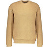 Round neck wool jumper.