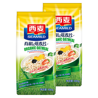 SEAMILD 西麦 有机燕麦片 400g*3袋