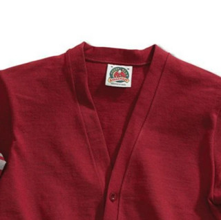 BARBARIAN 中性橄榄球开衫 HAL1850-MAOX 红色 S